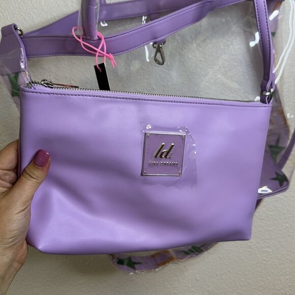NWT- LIKE DREAMS- Twinkle Clear Tote In
Clear Lilac - Picture 6 of 8